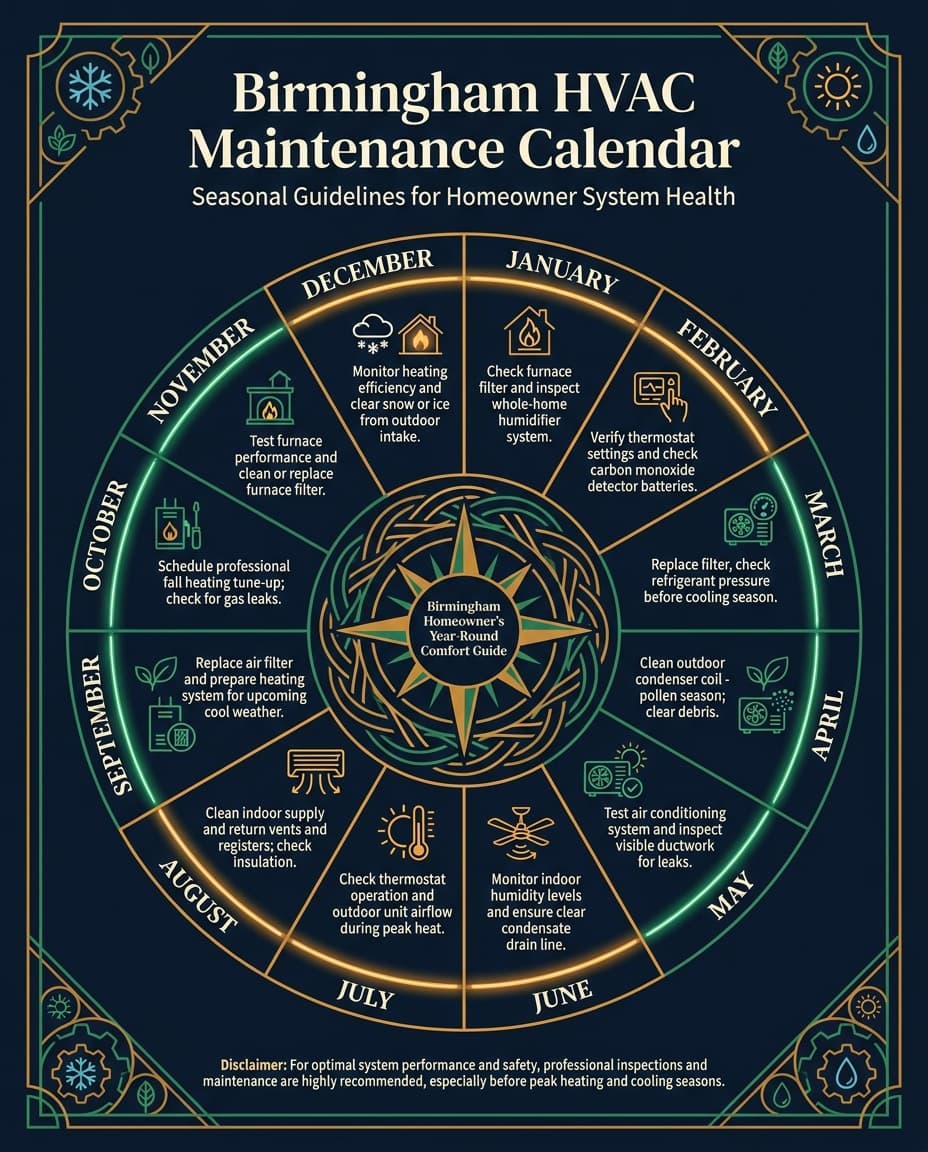 HVAC reference guide for Birmingham Alabama homeowners