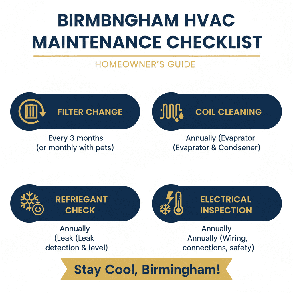 HVAC reference guide for Helena Alabama homeowners