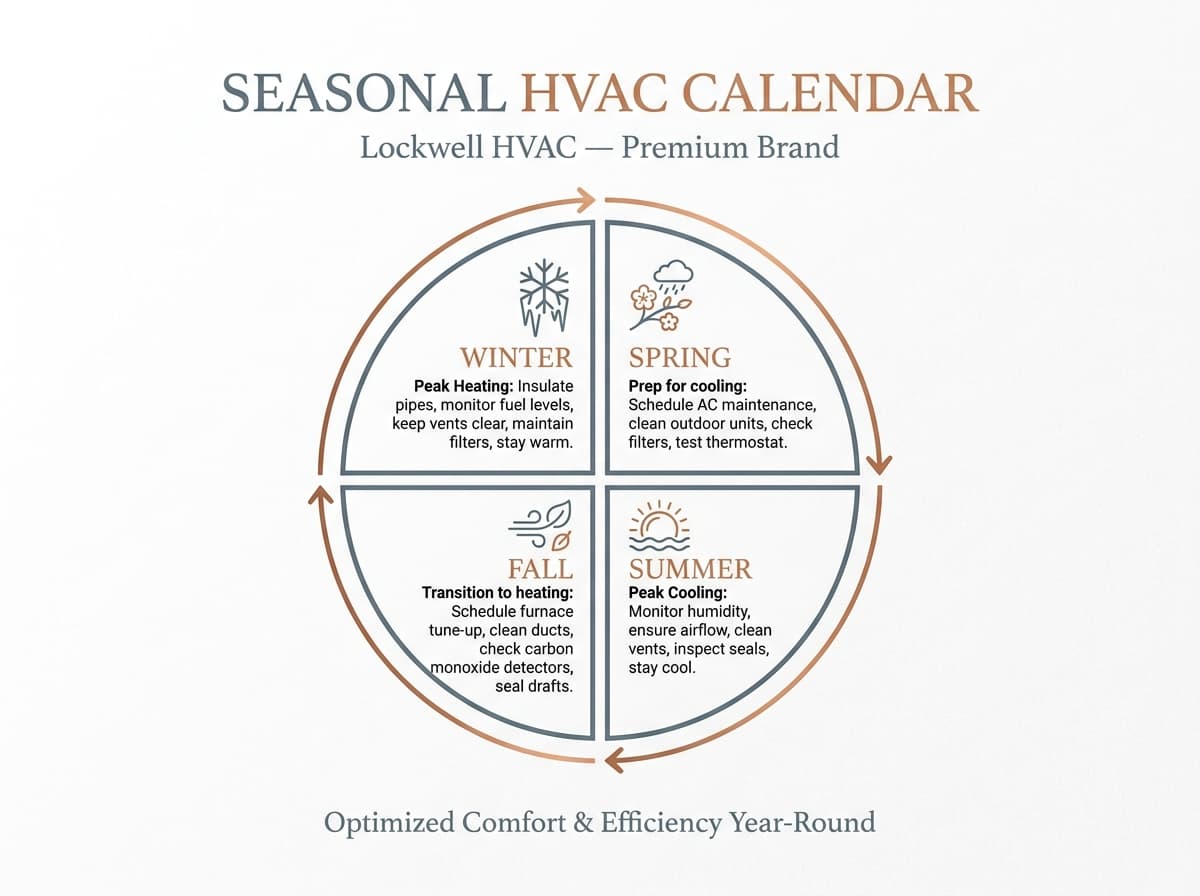 Fall & Winter HVAC Prep Checklist for Alabama Homeowners